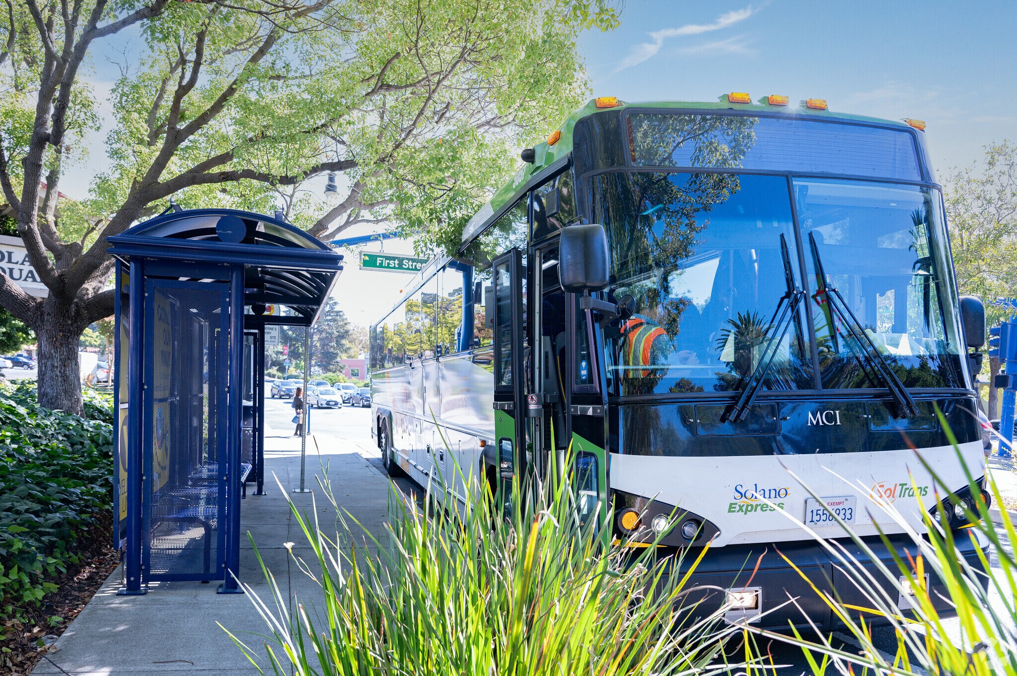 Public transit is available throughout Benicia.