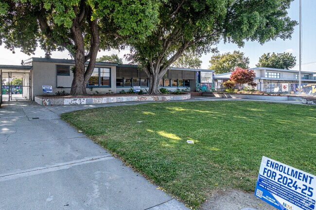 The front office at D.D. Johnston Elementary School in Norwalk.