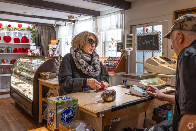 A New Vernon area resident makes their weekly treat-visit to The Candy Store of Harding.