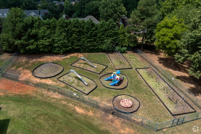 Playground of Madison Baptist Academy in Madison Alabama.