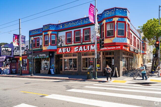 Abu Salim is a Middle Eastern restaurant in The Haight well-known for their falafel's.