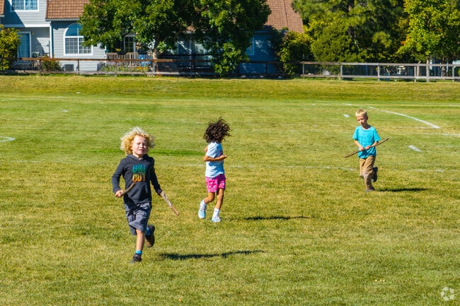 Let the kids run free on the wide, open fields at Lilley Gulch Park in Littleton.