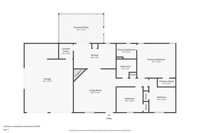 1412 River Landing Way, Woodstock, GA 30188 - photo 2