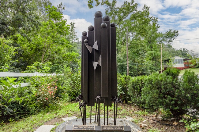 There's  a Community Spirit sculpture at Homan Park in Woolwich Township, NJ.