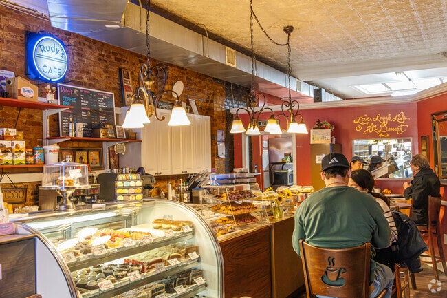 Rudy's Bakery & Cafe has been a Ridgewood landmark since 1934.