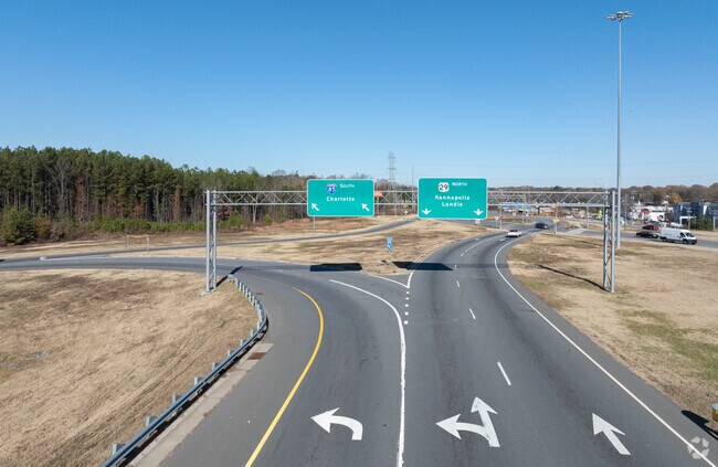 Hwy. 29 and Interstate 85 connect in Kannapolis.