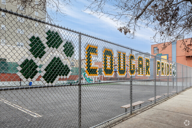 West New York PS No. 5 provides a safe and engaging play spaces.
