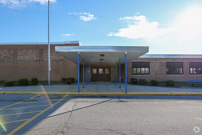 Students are taught a challenging curriculum at Crestview Elementary School.