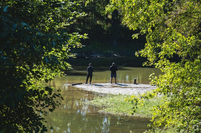 Fishermen in Fort Wayne appreciate access to the Maumee river at Rivergreenway boat dock.