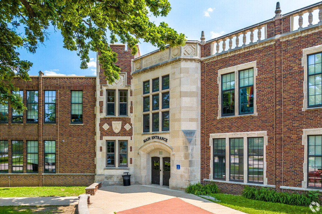 Callanan Middle School serves the intermediate students of Linden Heights.