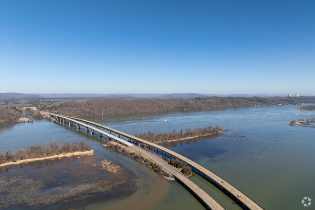 Scottsboro sits along the Tennessee River and Lake Guntersville.