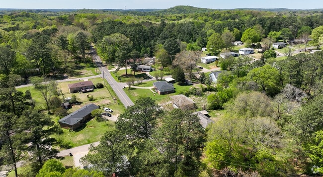 An elevated view of Killough Springs, Birmingham AL.