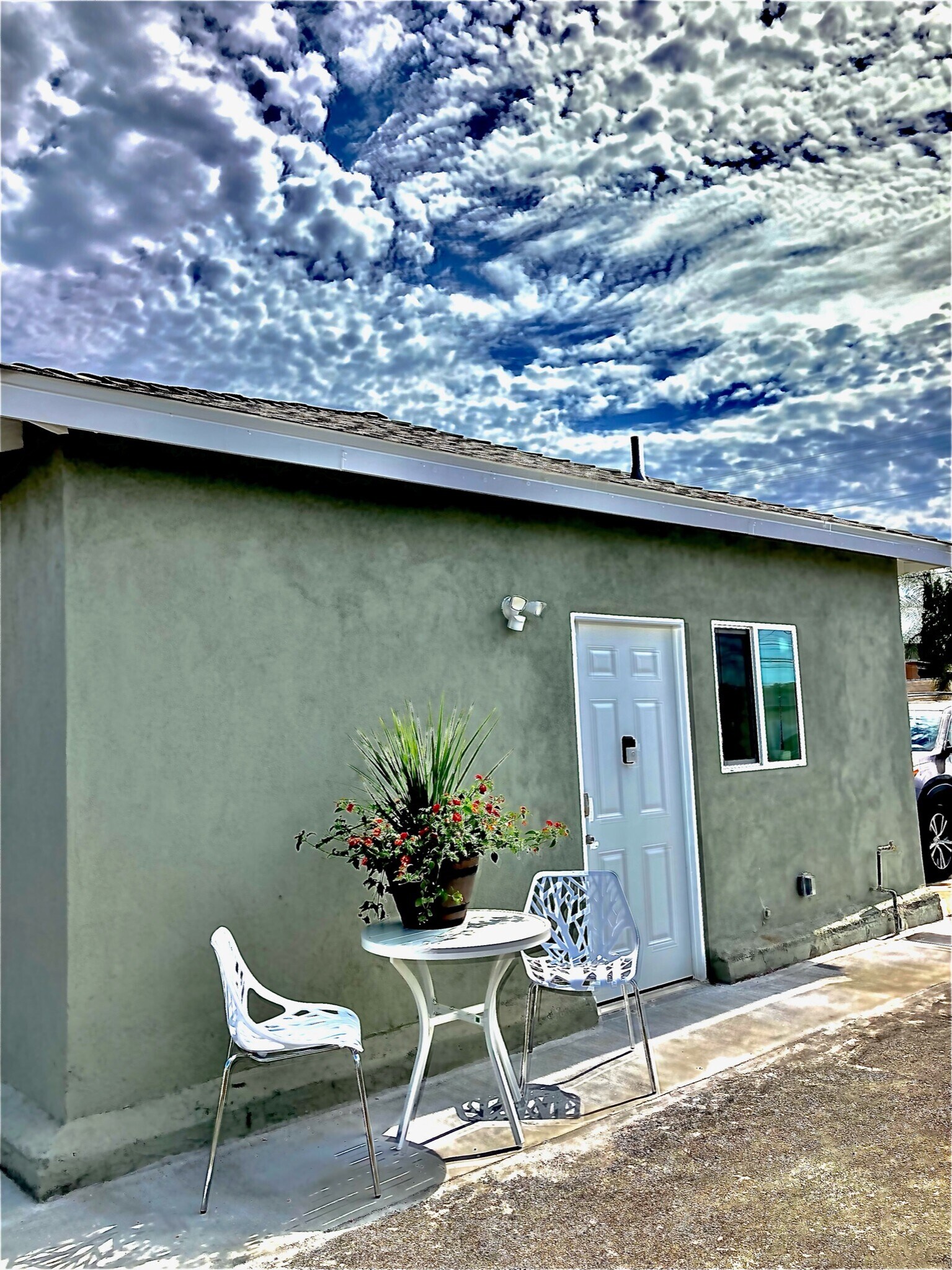 Newly converted guest house