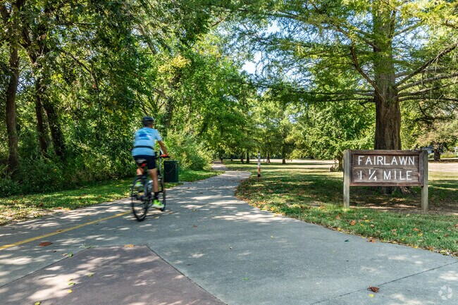 The Warren Nature Area has a great trail system where residents can enjoy long walks.