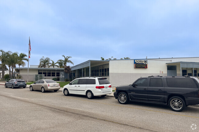 Driveway at Fred Williams Elementary School in Oxnard.