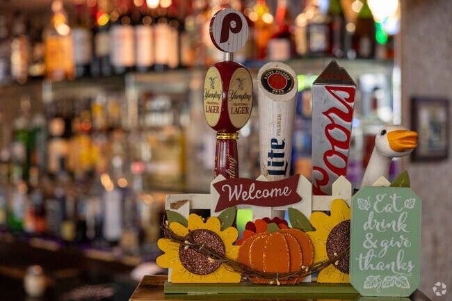 Enjoy an ice-cold beer atop Marciano's in Vineland, two miles from Newfield.