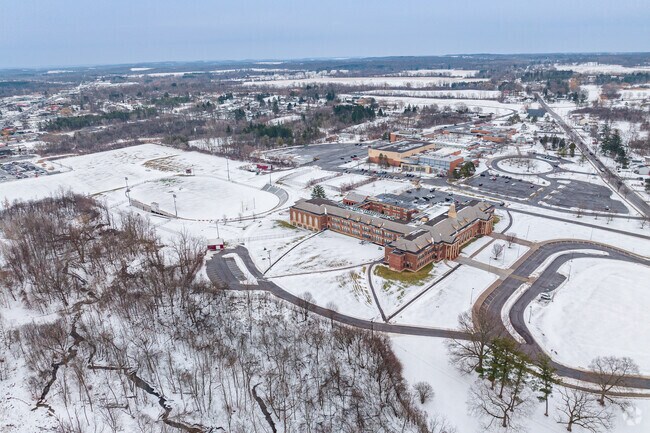 Auburn Junior High School is near the school district main offices.