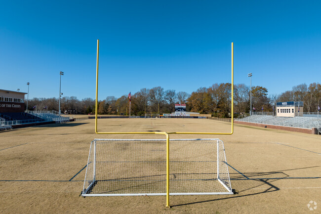 Cheer on the team at Magnolia Heights School in Senatobia.