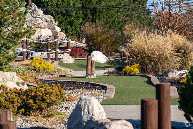 Practice your putting skills at Mountain Mist Mini Golf, just south of Dover.