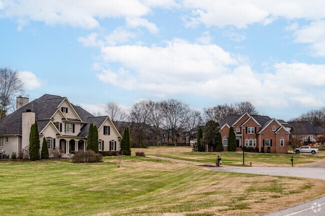 The homes in McLemore have large yards.