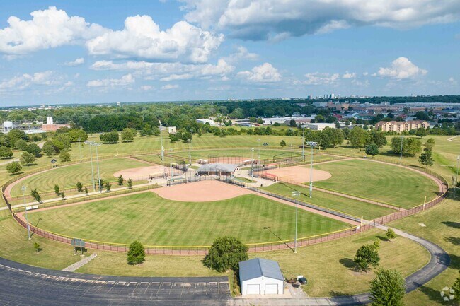 Dodds Park near the Sawgrass area has several baseball diamonds and other amenities.