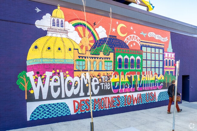 Welcome to the East Village, where history and modern living meet.