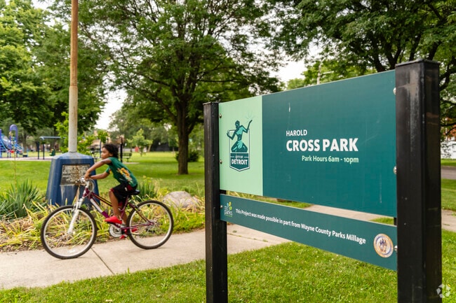 Bring the kids to Harold G Cross Park in Aviation for the day.