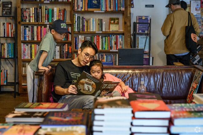 Rough Draft Bar & Books is an independent book shop and cafe in Kingston Township.