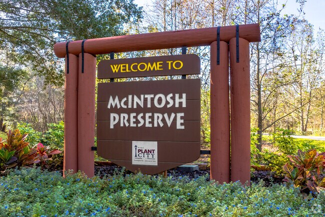 McIntosh Preserve is a beautiful nature preserve for area residents and visitors to enjoy.