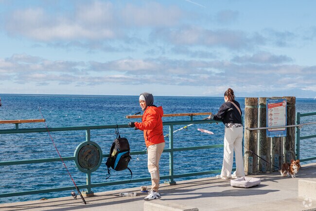 Go fishing off the pier in Redondo Beach, CA.