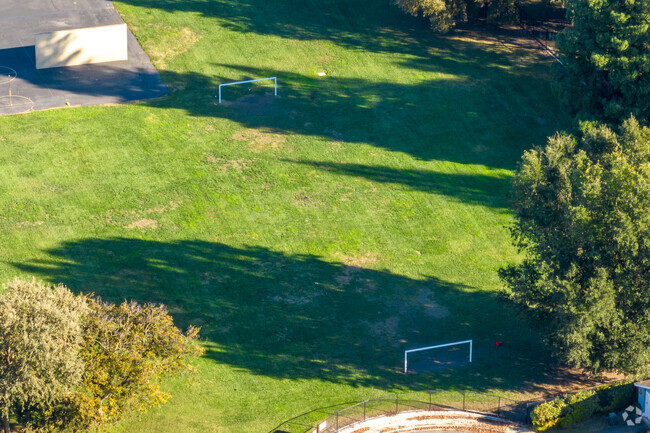 Students can play soccer at Martin Luther King, Jr School.