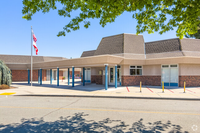 Murdock-Portal Elementary School boasts distinctive architecture.