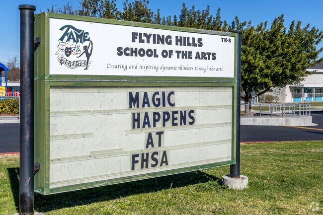 The Flying Hills Elementary School in El Cajon.