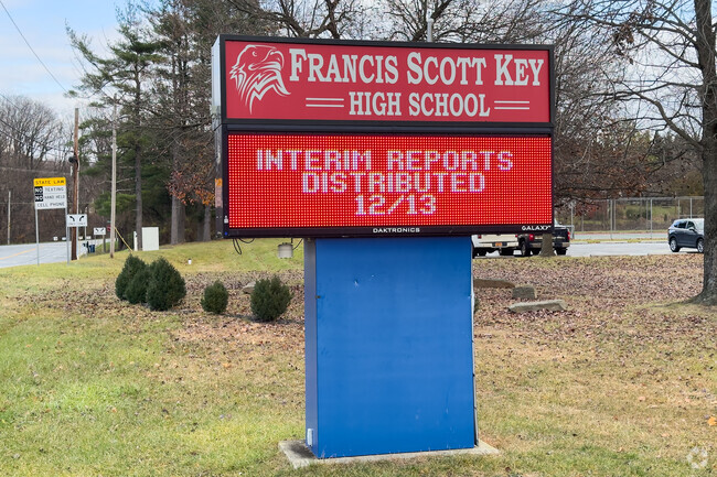 Francis Scott Key High School of Union Bridge serves Carroll County Students.