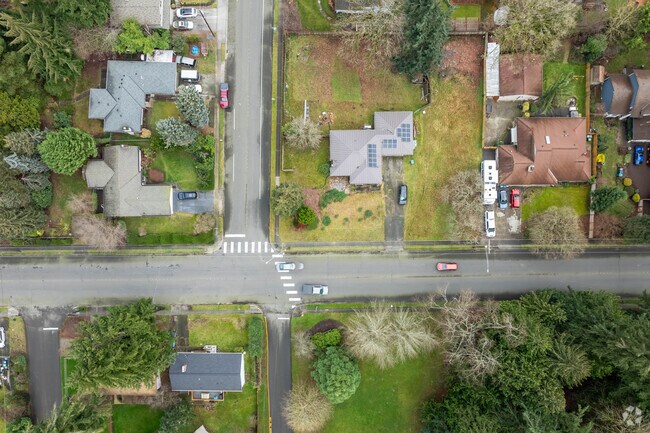 Maple Leaf homes offer large plots with ample yards and are surrounded by giant trees.