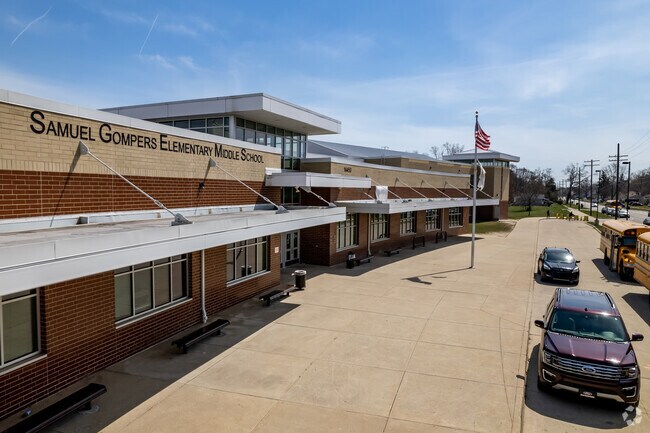 Samuel Gompers Elementary-Middle School serves Rosedale Park students.