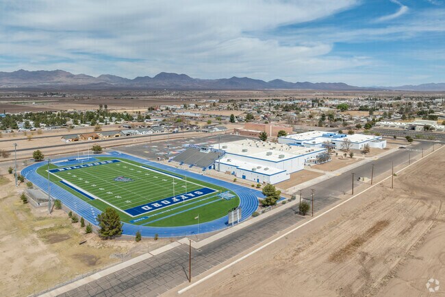 Many new homes are being build near Safford High School and other parts of the city.