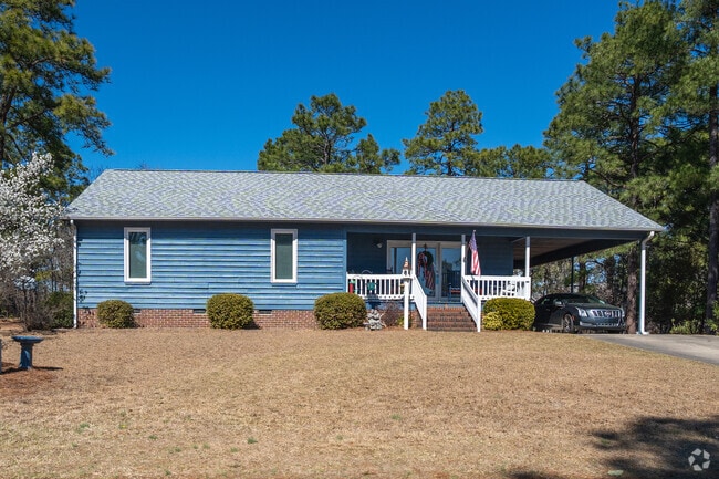 The median price for a single-family home in Spout Springs is about $340,000.