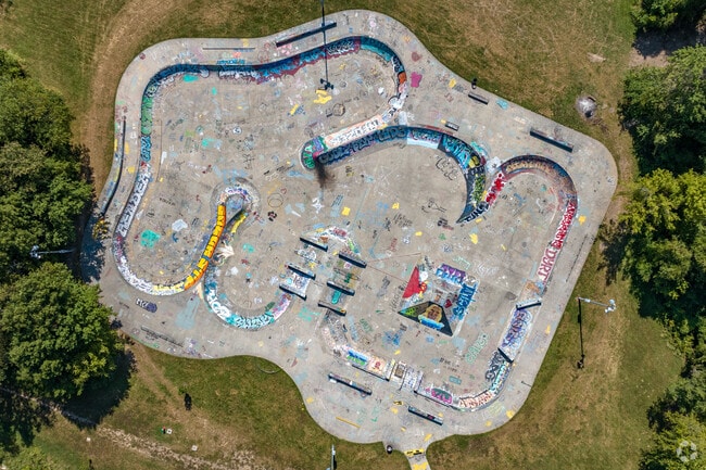 Pleasant Valley Skate Park is a great place to blow off some steam after a long day.