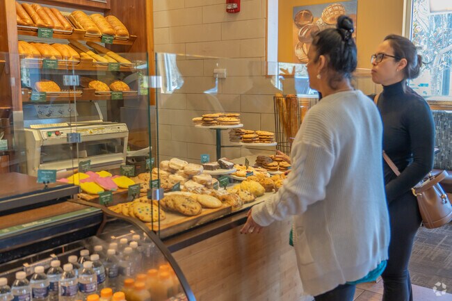 Panera Bread offers fresh soups and sandwiches for Stadium Area visitors.