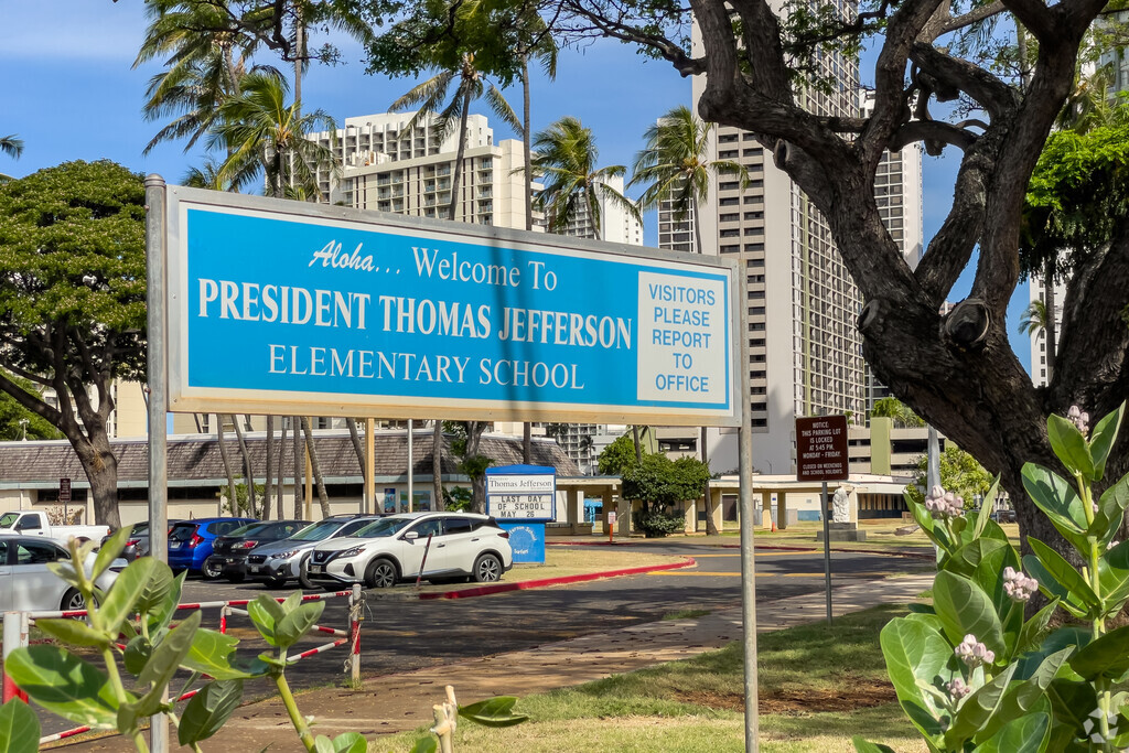 Jefferson Elementary in Honolulu values the input of students, parents, and teachers.