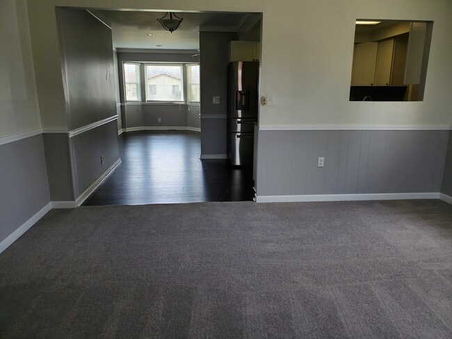 Looking from fireplace