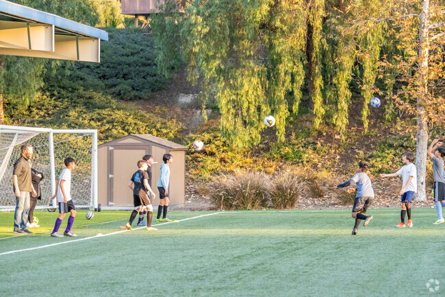 Cox Sports Park has several athletic fields, including for soccer practices and matches.
