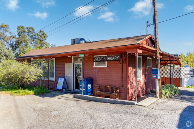 A look at the Crest Library located centrally in Crest.