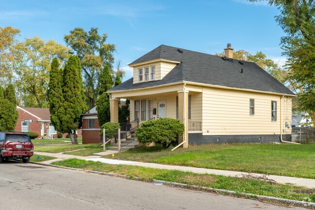 Colonial homes sitting on large plots of land can also be found in Conant Gardens.