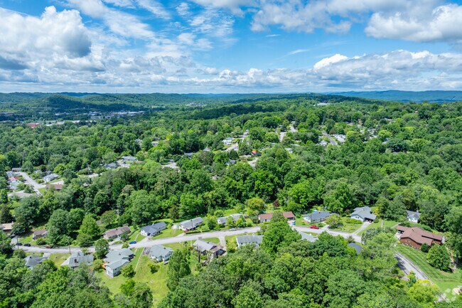 Wooded developments are common in Marlow.