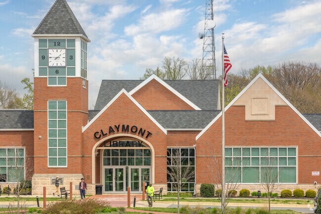 The Claymont Public Library is newly built and has great amenities for the community.