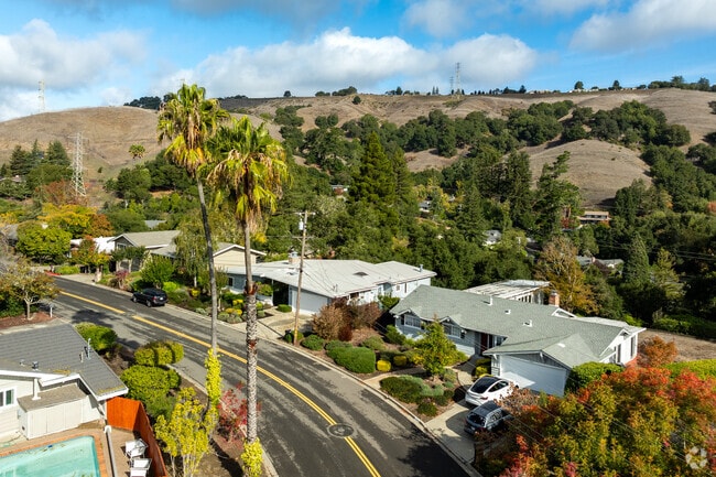 Ivy Drive winds through peaceful hillsides, where classic homes and scenic views define everyday living.