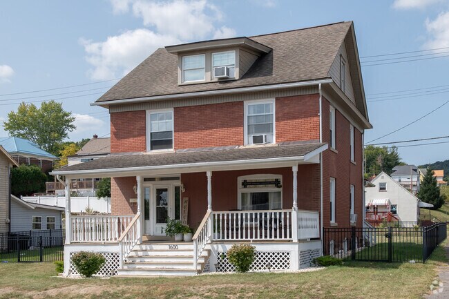 A spacious four square style home is typical of the Newburg neighborhood.