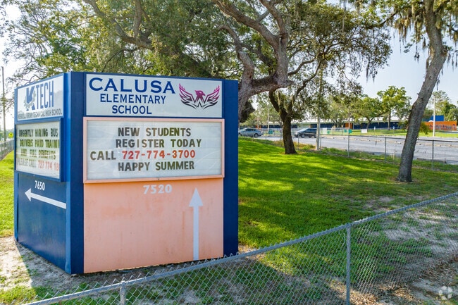 Calusa Elementary schools mission is to educate, affirm, and inspire each student.